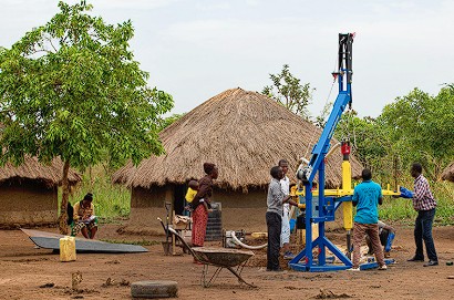 Village Drill in Kenya